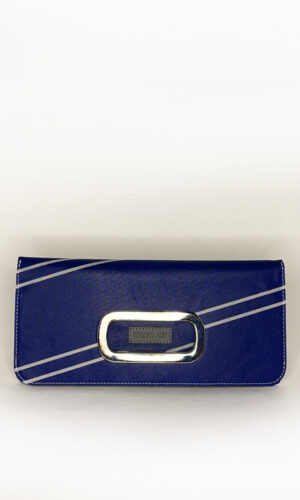 Clutch N° 001. blue white